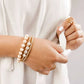 Golden “MAMA” Beaded Bracelet Set