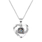 "I Love You" Necklace Rose Box