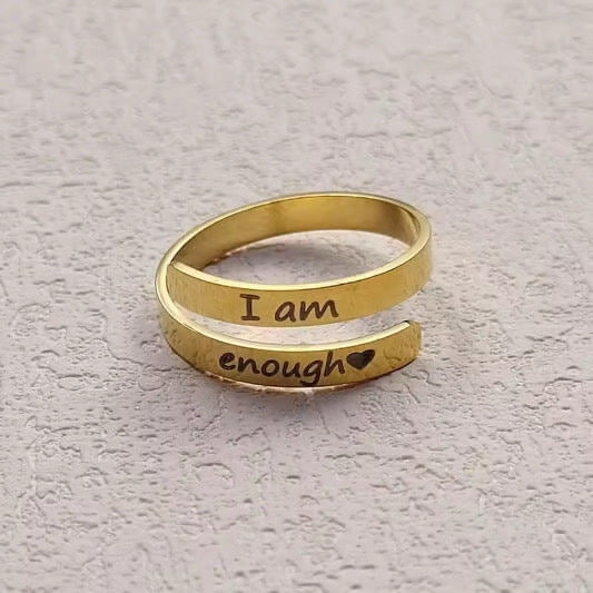 I Am Enough Ring